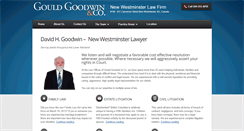 Desktop Screenshot of gouldgoodwin.com