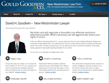 Tablet Screenshot of gouldgoodwin.com